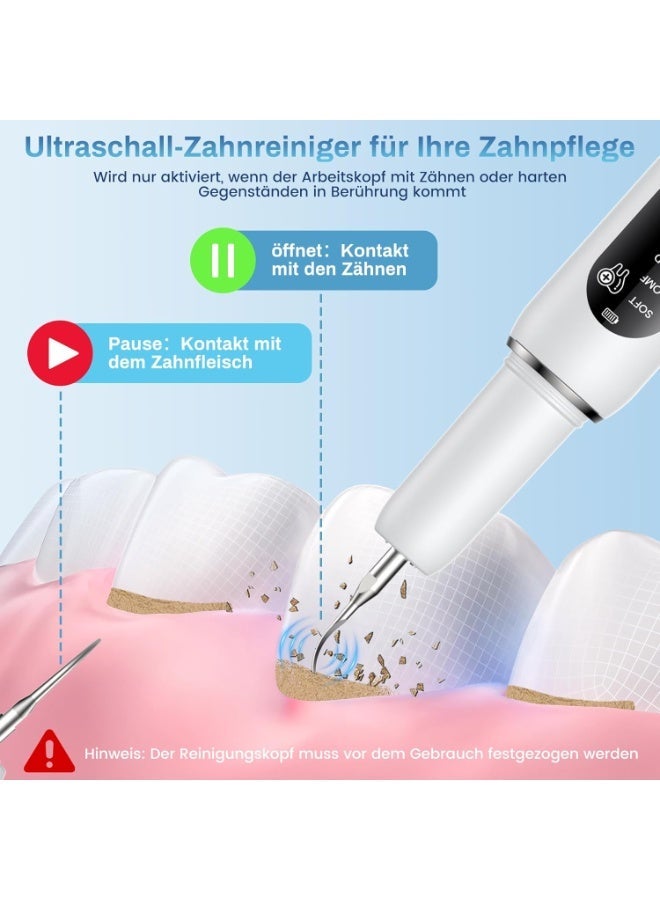 Electric teeth polisher, teeth whitening kit, cleans teeth, removes plaque and stains. - Image 2
