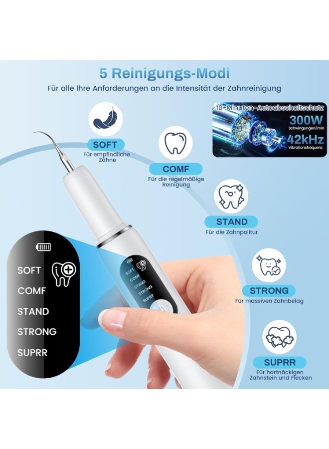 Electric teeth polisher, teeth whitening kit, cleans teeth, removes plaque and stains. - Image 5