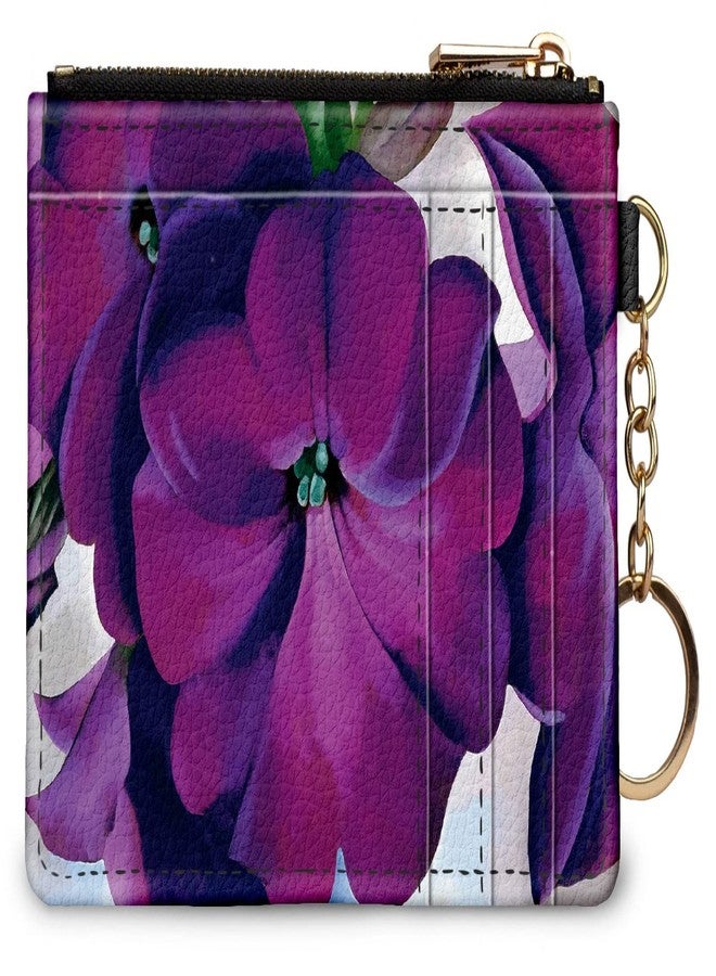 Monarque RFID Keychain Wallet Signature Collection (Georgia O'Keeffe Petunia) - Image 2