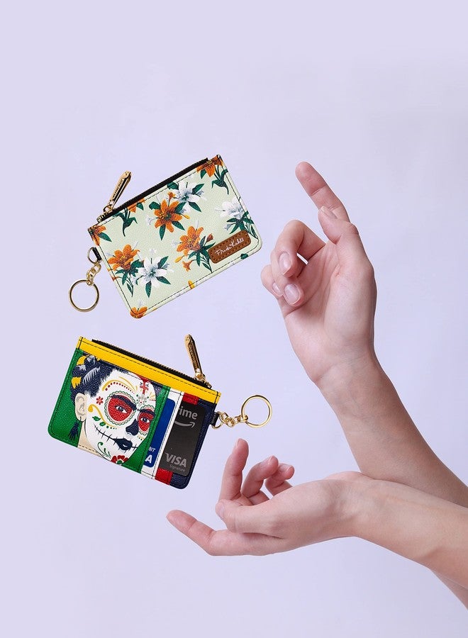 Monarque RFID Keychain Wallet Signature Collection (Georgia O'Keeffe Petunia) - Image 4