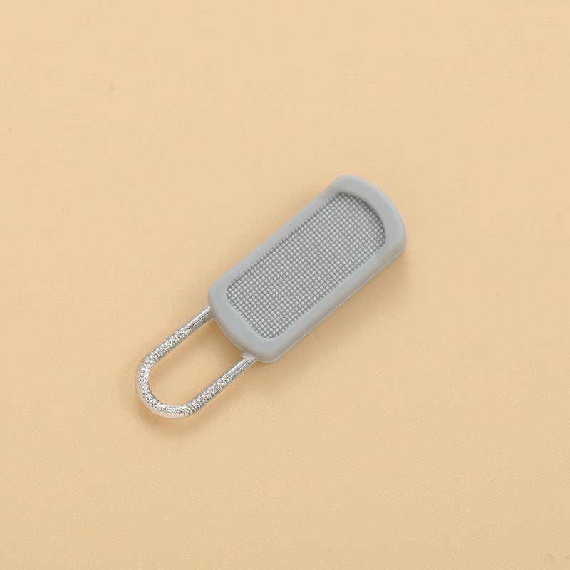 New Detachable Zipper Slider for Backpacks, Jackets, Shoes gray 