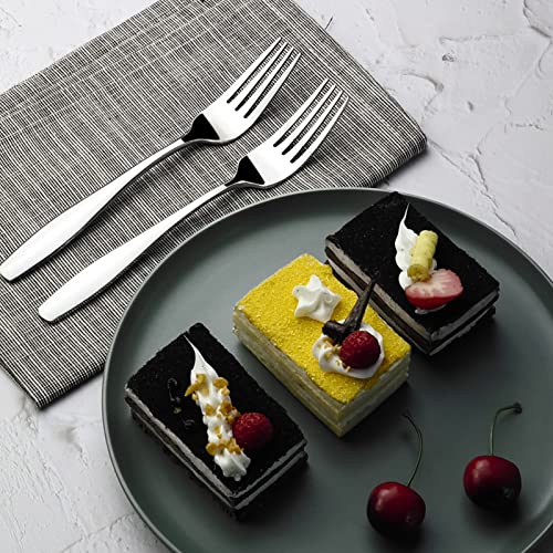 Ggbin Stainless Steel Dessert Fork, 12 Pieces Small Salad Forks - Image 4