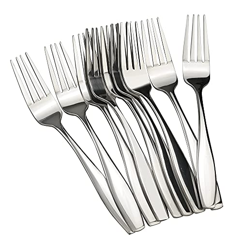 Ggbin Stainless Steel Dessert Fork, 12 Pieces Small Salad Forks - Image 1