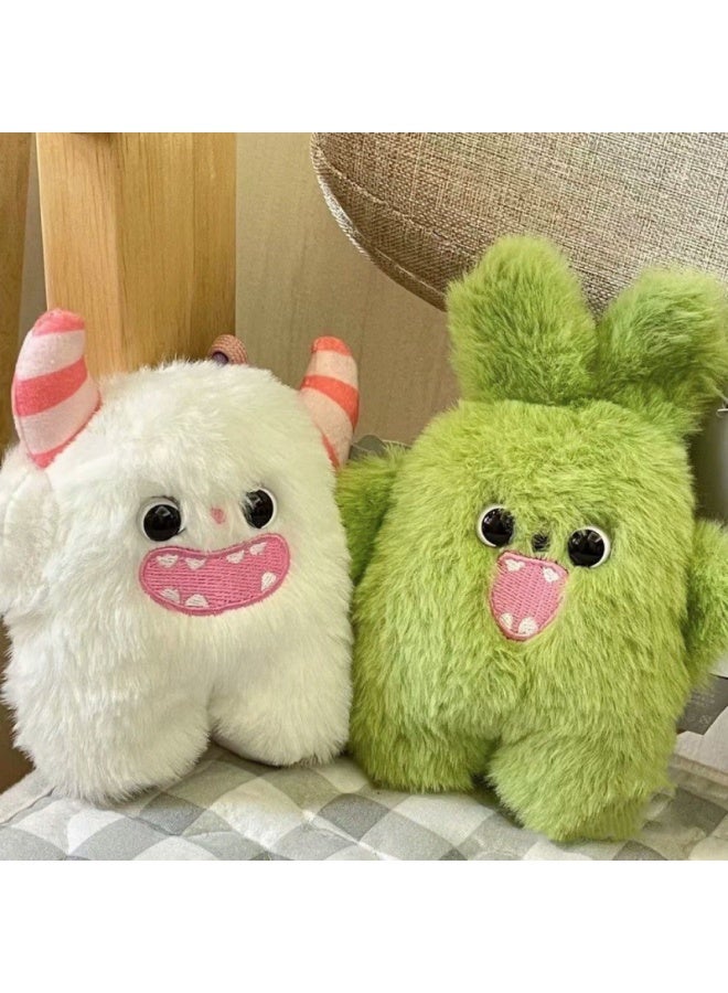 general Cute Mouse Plush Pendant Girl School Bag Small Doll Accessories Girl Heart Keychain Little Snow Monster Creative Plush Toy - Image 1