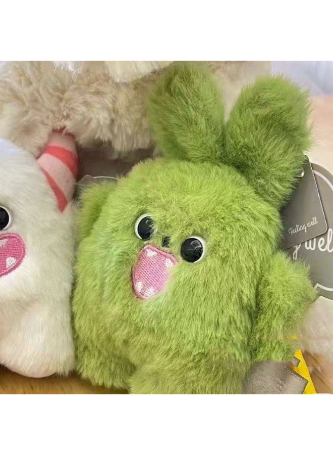 general Cute Mouse Plush Pendant Girl School Bag Small Doll Accessories Girl Heart Keychain Little Snow Monster Creative Plush Toy - Image 3