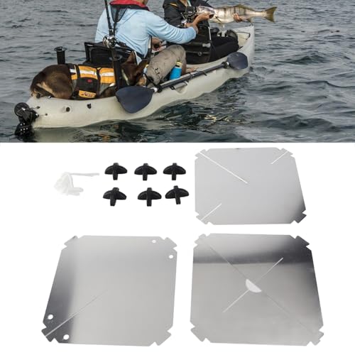 EVGATSAUTO Reflectors, 10pcs Boat Marine Aluminum Reflector Octahedral Type 12x12 Inches for Sailboats Motorboat - Image 5