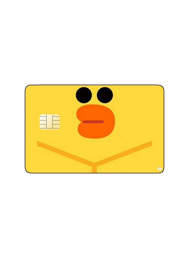 RKN PRINTED BANK CARD STICKER Cute Duck Drawing - Image 2