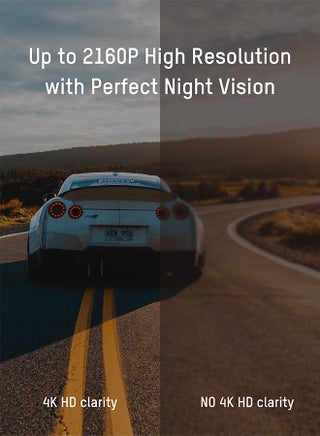 G2Pro Dash Cam, 4K, Front and rear cameras, Wifi, 3 inch touch screen, APP, ADAS, GPS, Voice control, Loop recording, Buck-line cable in the box, Parking monitoring, Built-in super capacitor, Remote Control - view 2