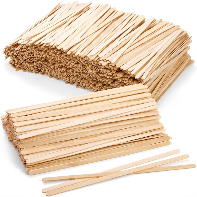 1500 PACK WOODEN COFFEE STIRRERS 7 DISPOSABLE STIR STICKS BPA FREE BIODEGRADABLE ROUNDEND BEVERAGE STIRRERS NATURAL BIRCH WOOD WOODEN STIR STICKS FOR COFFEE COCKTAIL