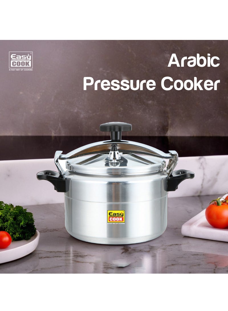 Easy Cook Arabic Pressure Cooker (25 Ltr) | Durable Aluminum Build | Multi Safety Device & Fast Cooking  - Image 3