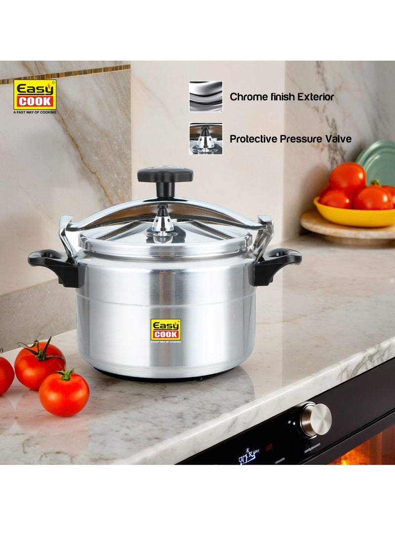 Easy Cook Arabic Pressure Cooker (25 Ltr) | Durable Aluminum Build | Multi Safety Device & Fast Cooking  - Image 4