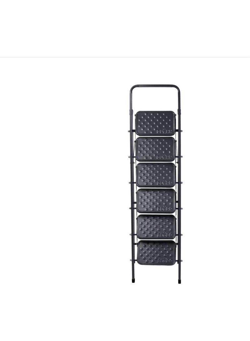 6-Step Multipurpose Aluminum Ladder – Lightweight & Foldable for Home and Office Use - Image 2