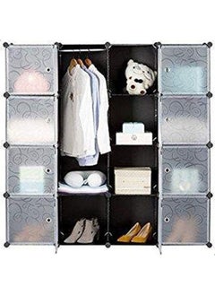 Generic 16 Cube Storage Cupboard Cabinet Wardrobe (BLACK)  - Image 5