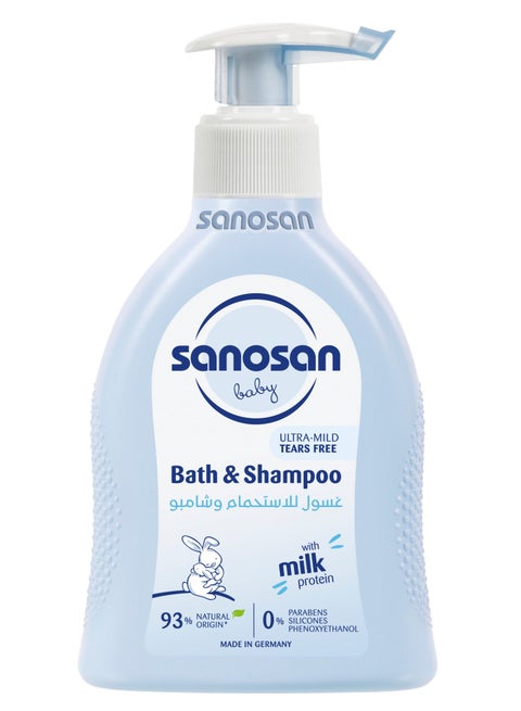 Baby Bath & Shampoo 200ml