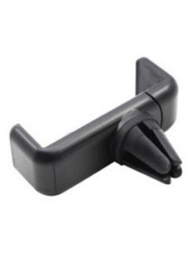 Generic - Black mobile phone holder inside the car with air conditioning vents and can be rotated up to 360 degrees - Image 1