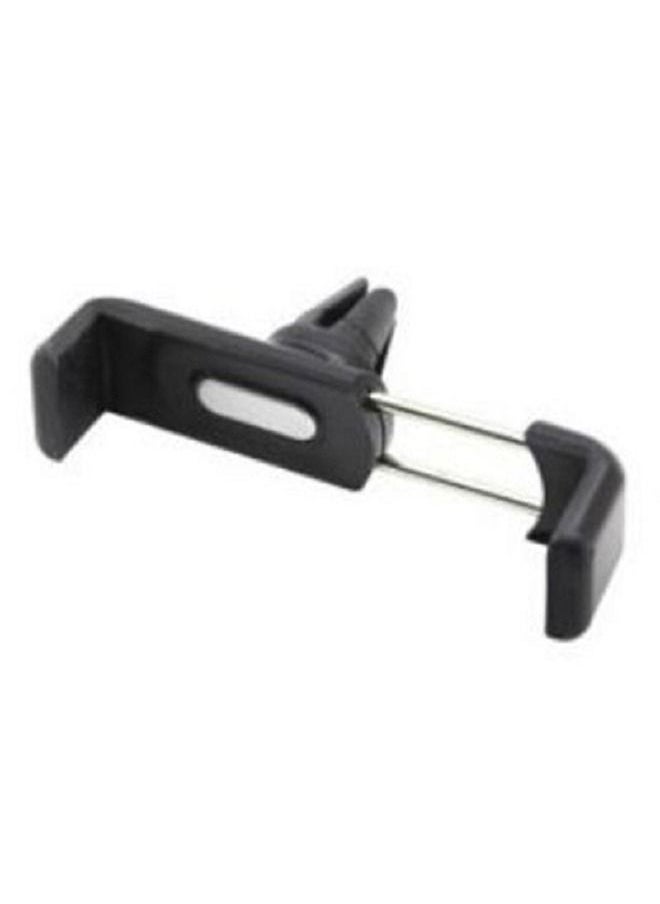 Generic - Black mobile phone holder inside the car with air conditioning vents and can be rotated up to 360 degrees - Image 1