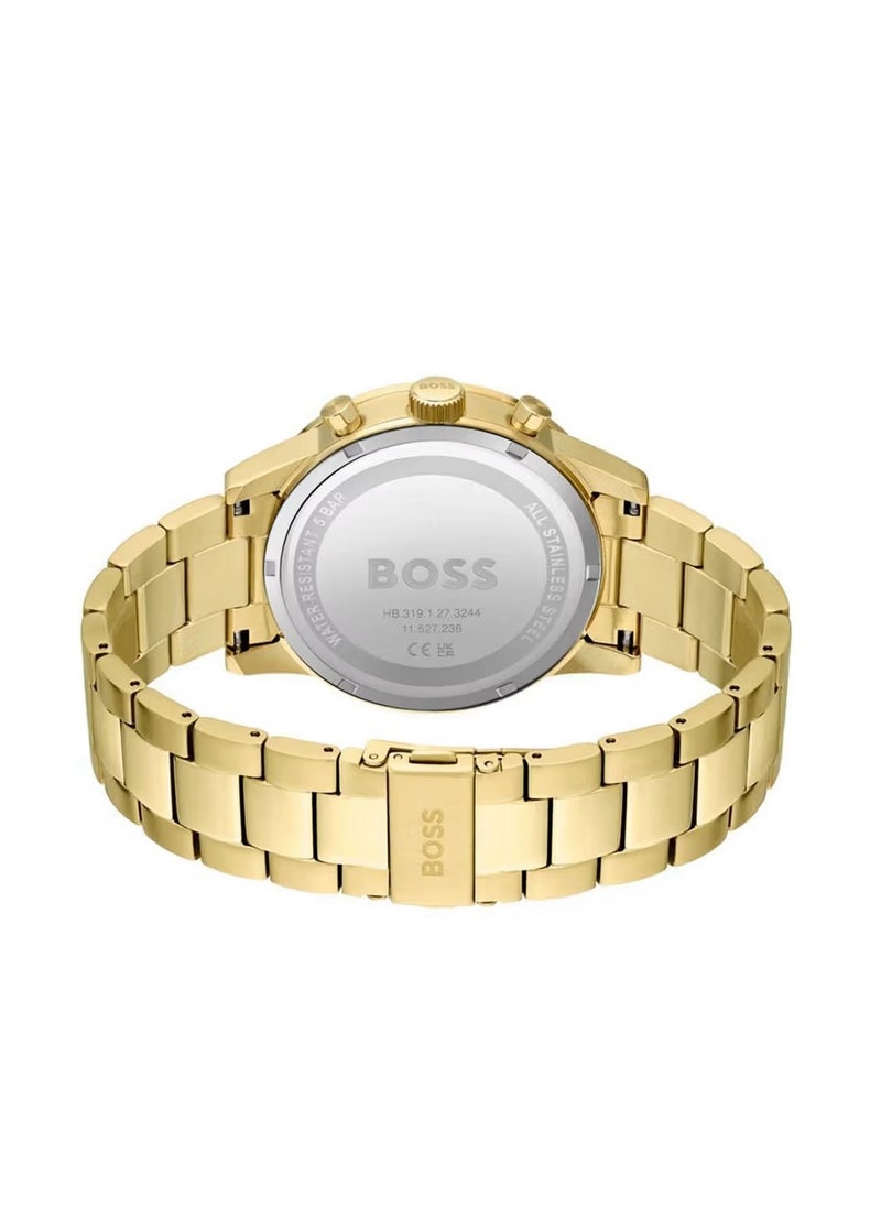 HUGO by Hugo Boss HUGO by Hugo Boss Allure Chronograph Green Round Dial Mens Watch - 1513923  - Image 3