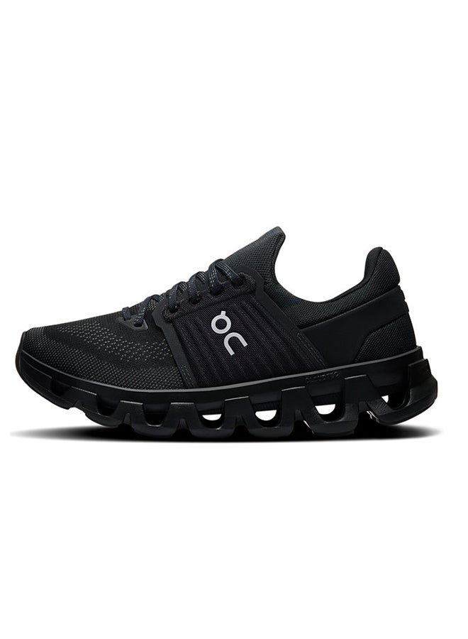 ON أحذية جري نسائية Cloudswift 4 AD – صخر أسود - Image 1