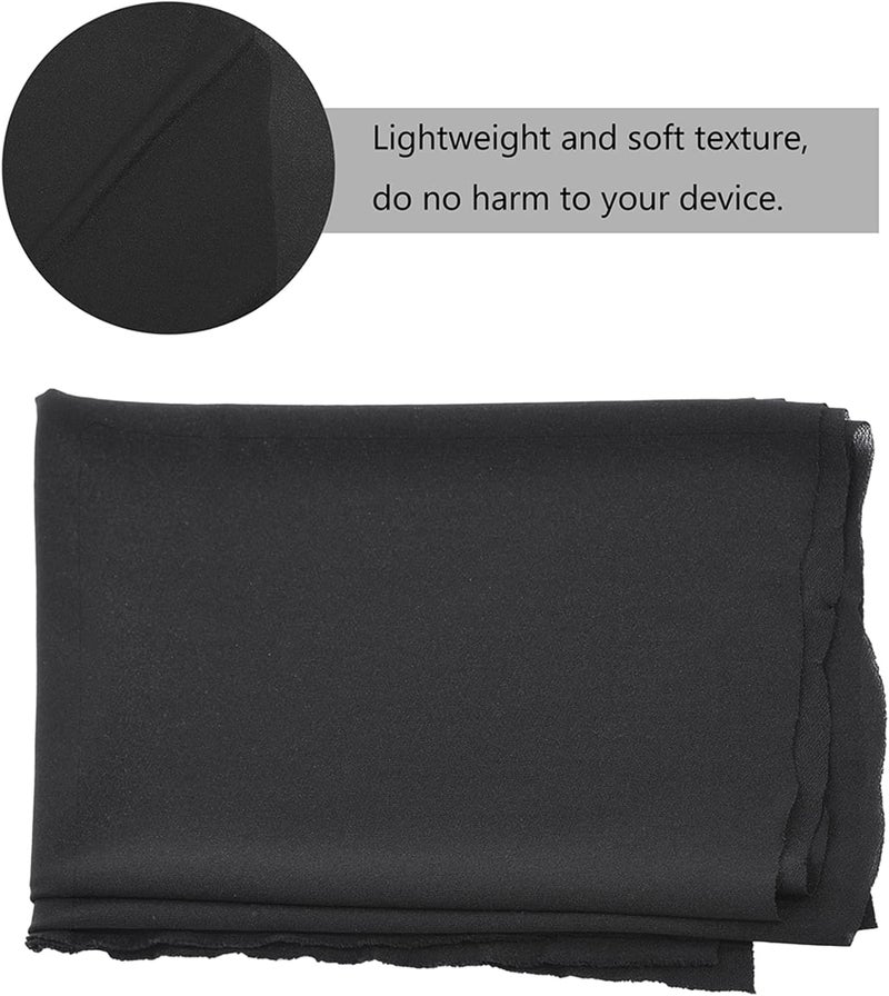comfrt Speaker Grill Cloth, Brown/Black Speaker Cloth Mesh Fabric Dustproof Protective Grille Cover, 67x19.6in(Black) - Image 4