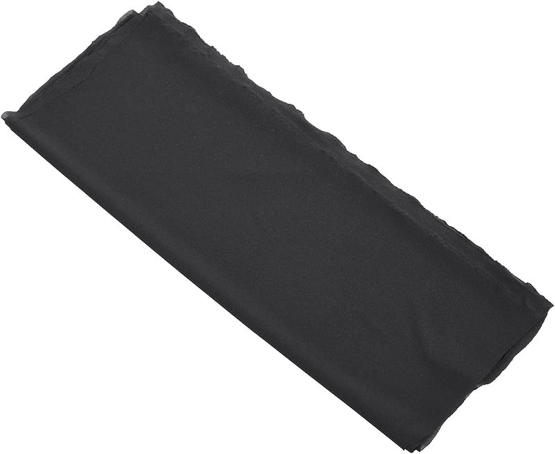 comfrt Speaker Grill Cloth, Brown/Black Speaker Cloth Mesh Fabric Dustproof Protective Grille Cover, 67x19.6in(Black) - Image 1