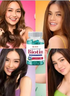MELLI Collagen Keratin Biotin For Beautiful Hair , Skin and Nails 60 Gummies  - Image 3