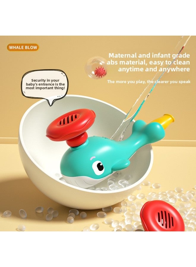 Children's Baby Blowing Toys Blowing Music Educational Whistle Mouth Muscle Trainer Lung Capacity Blowing Ball Suspension Ball Cross-border-Color:Blue  - Image 4