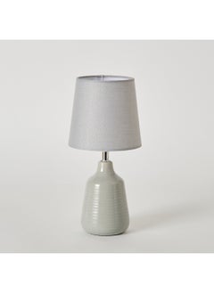 Sega Ceramic Table Lamp Base with USB Power Port 14 x 35 x 14 cm