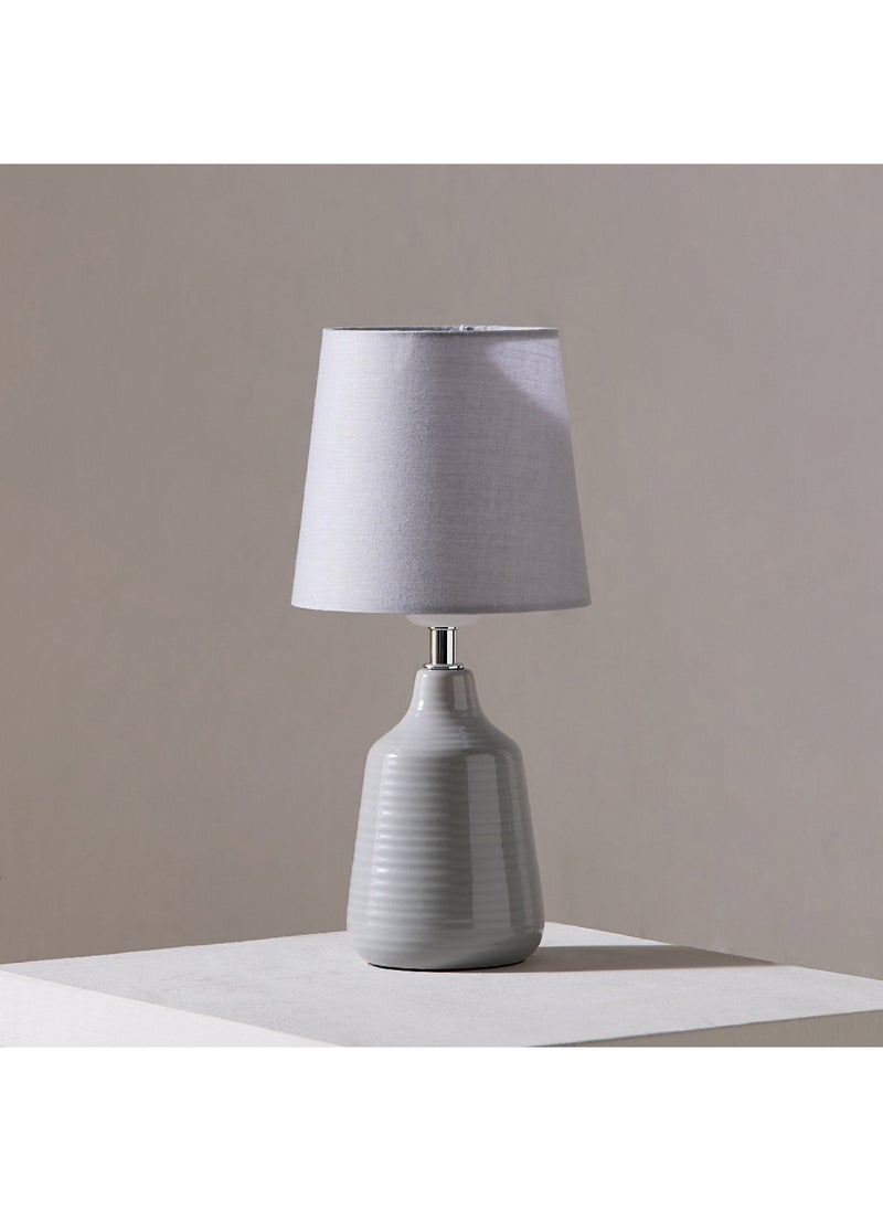 Home Box - Sega Ceramic Table Lamp Base with USB Power Port 14 x 35 x 14 cm - Image 1