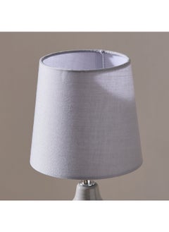 Home Box قاعدة مصباح طاولة سيراميك سيجا مع منفذ طاقة USB 14 × 35 × 14 سم  - Image 5