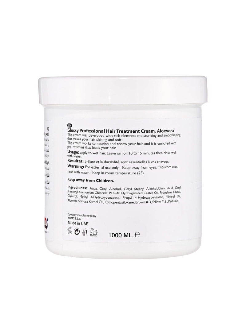 Glossy Hair Treatment Cream With Aloevera - Image 2