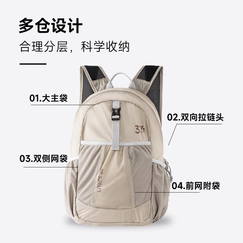 New Foldable Travel Backpack for Men and Women - Perfect Corporate Gift - Image 3