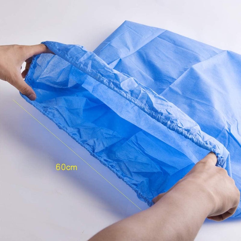 comfrt 10PCS Disposable Spa Wrap Bathrobe Non-Woven Bath Wrap Sauna Bath Skirt Sweat Steaming with Adjustable Closure Wrap Bathrobe for Salon Spa Beauty - Image 4