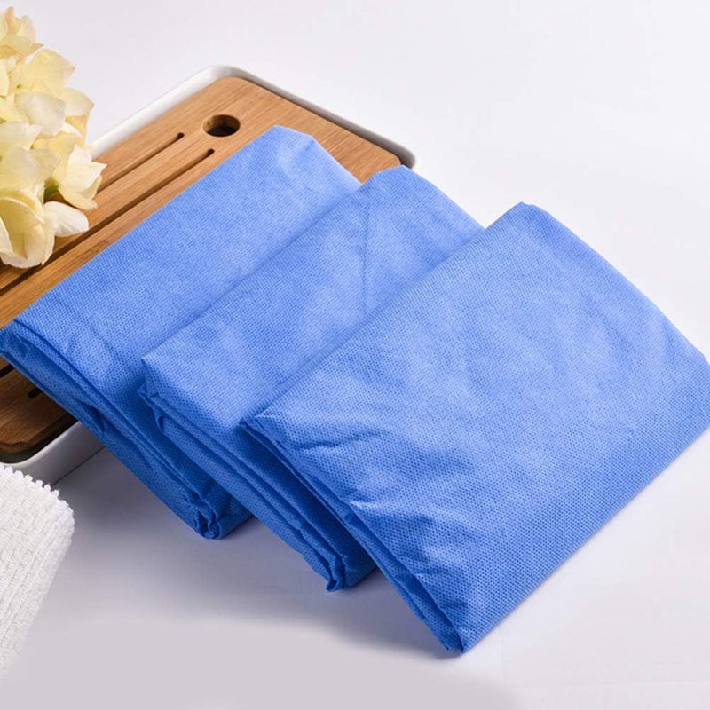 comfrt 10PCS Disposable Spa Wrap Bathrobe Non-Woven Bath Wrap Sauna Bath Skirt Sweat Steaming with Adjustable Closure Wrap Bathrobe for Salon Spa Beauty - Image 5
