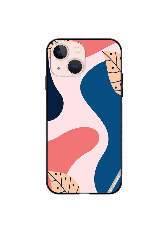 VR CREATIVE Protective Case Cover For Apple iPhone 13 Abstract Modern Digital Painting Fashion Design Multicolour - Image 1