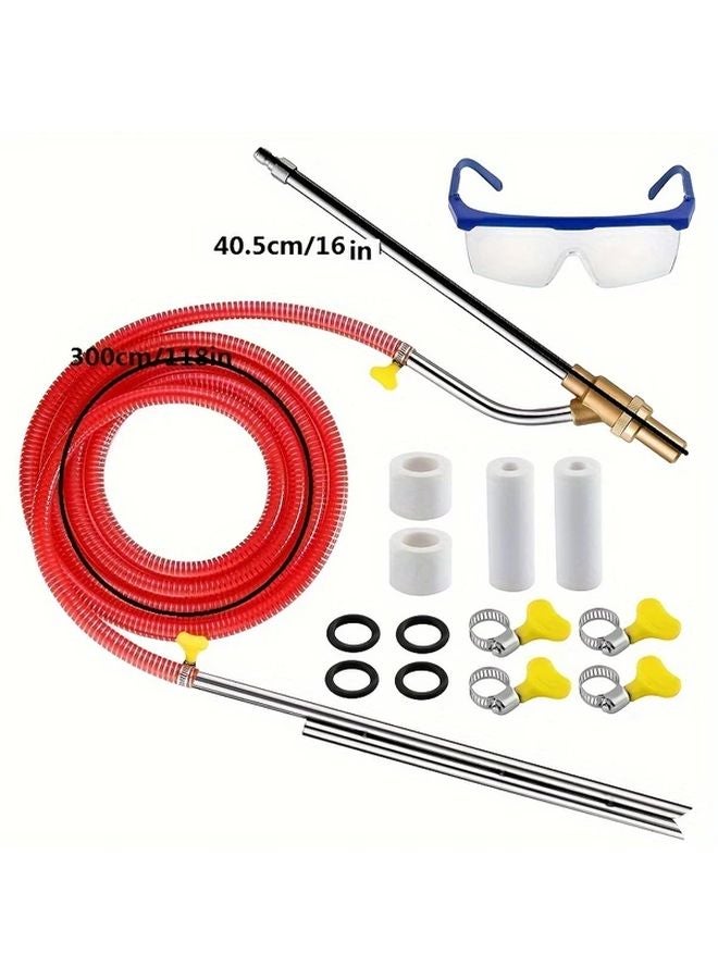 Modern 5000 PSI High Pressure Sand Blaster Kit 1 4 Inch Interface Cast Iron Material - Image 4