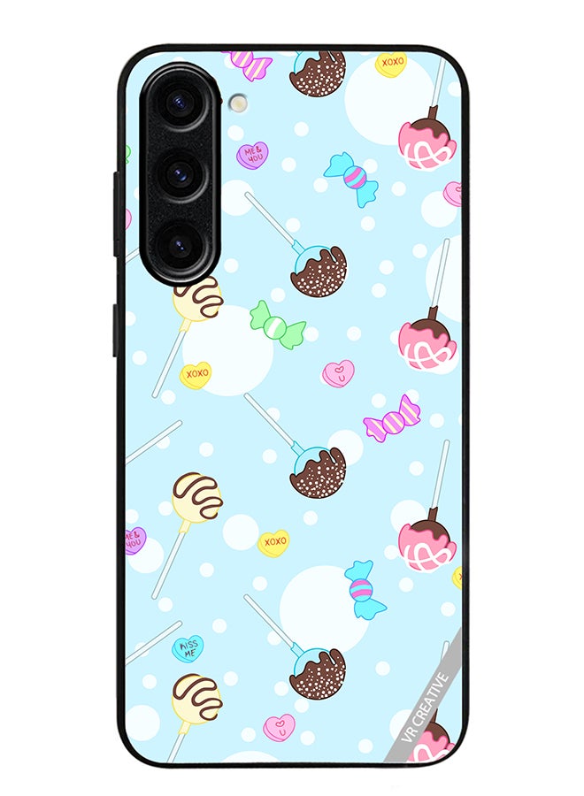 VR CREATIVE Protective Case Cover For Samsung Galaxy S24 Mix Pattern Design Multicolour - Image 1