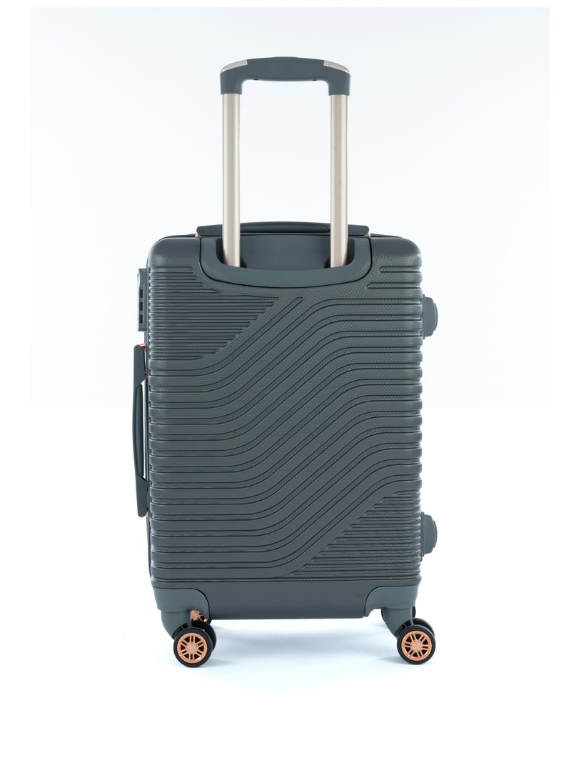 LIMRA Cabin Carry Check-In Luggage Trolley Size 20 inch grey  - Image 3