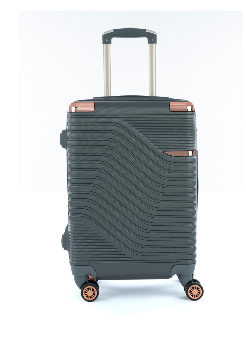 LIMRA Cabin Carry Check-In Luggage Trolley Size 20 inch grey  - Image 2