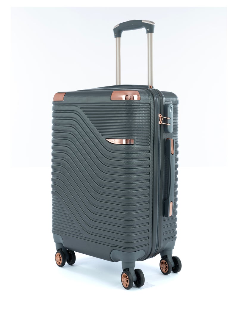 LIMRA Cabin Carry Check-In Luggage Trolley Size 20 inch grey  - Image 1