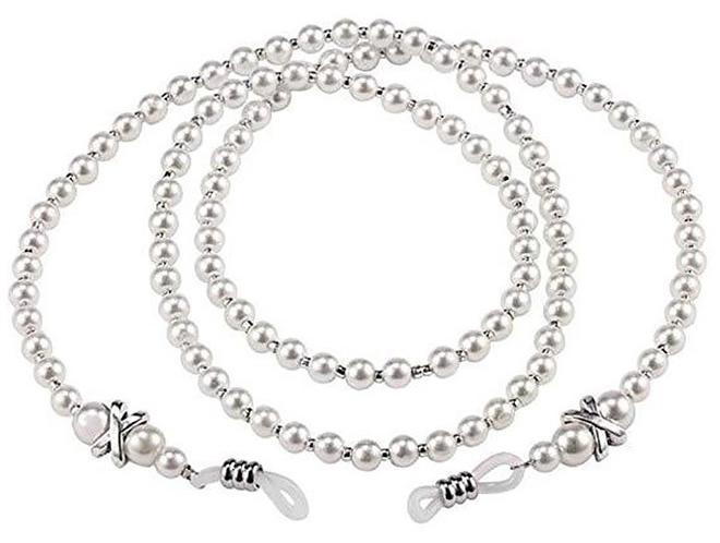 Women's Handmade Beaded Eyeglass Strap Rope Premium Glasses Holder Chains Eyewear Retainer for Women Men and Kids - Image 1