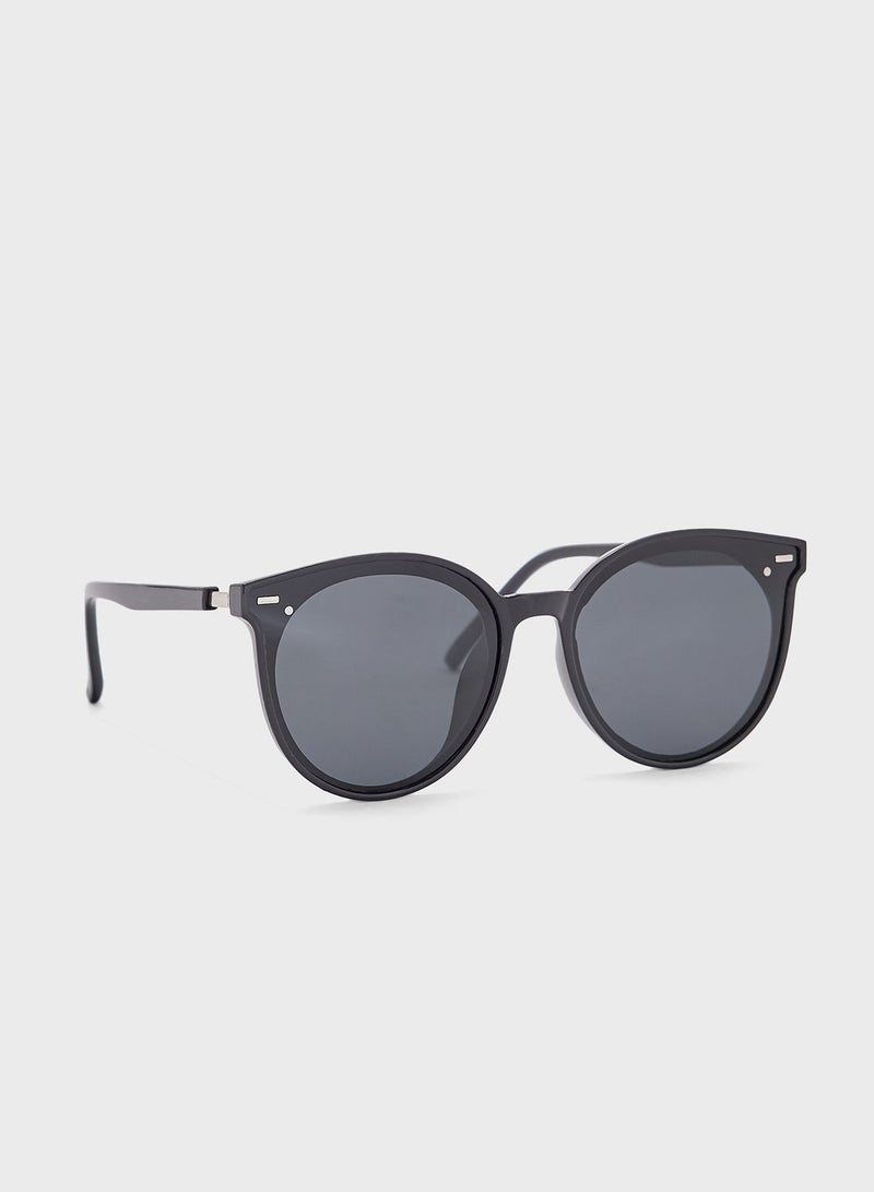 ELLA Polarized Wayfarer Sunglasses - Image 1
