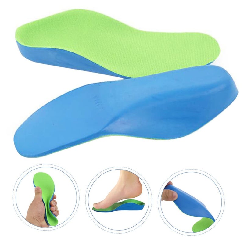 Orthotic Insoles For Kids Flat Feet Arch Support Breathable Cushion One Pair - Image 4
