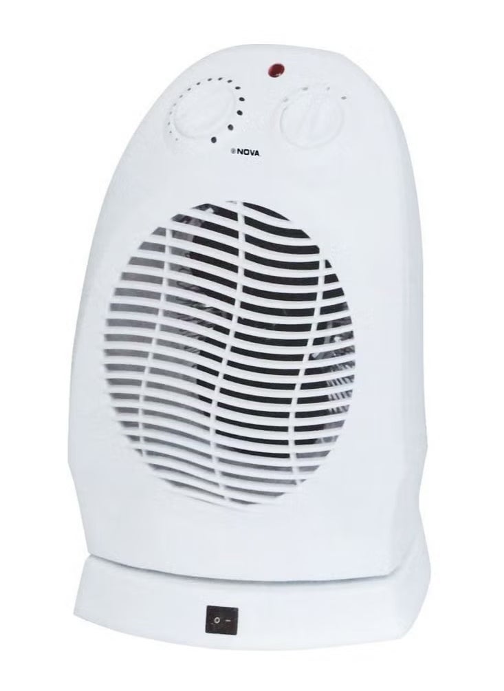 NOVA - Fan Room Heater NH-1203F – Compact Portable Room Heater with Adjustable Heat Settings, Energy-Efficient, Quiet Operation, Ideal for Home, Office, and Small Rooms - Image 1