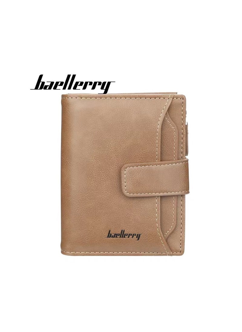 baellerry Leather Wallet Khaki  - Image 1