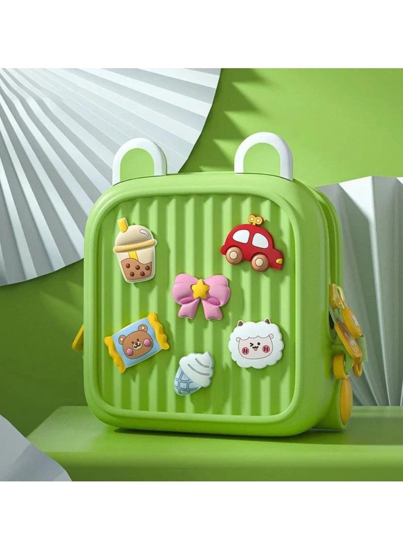 بيكوسيسي حقيبة ظهر صغيرة للسفر للأطفال من Picocici K32، لون أخضر - Image 1