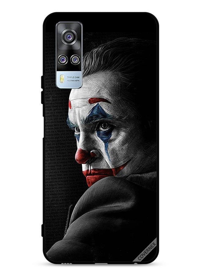 Covernex vivo Y51 2020 Protective Case Cover Sad Joker