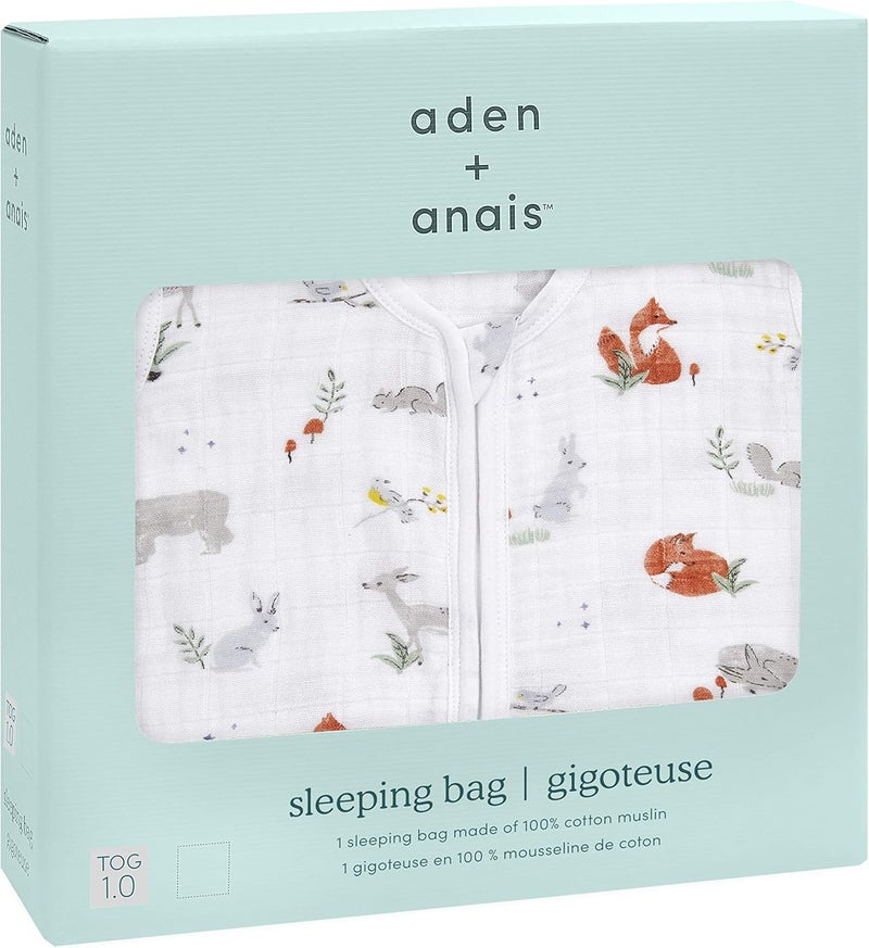 aden + anais Baby Sleeping Bag - Naturally Eco Forest - Image 2