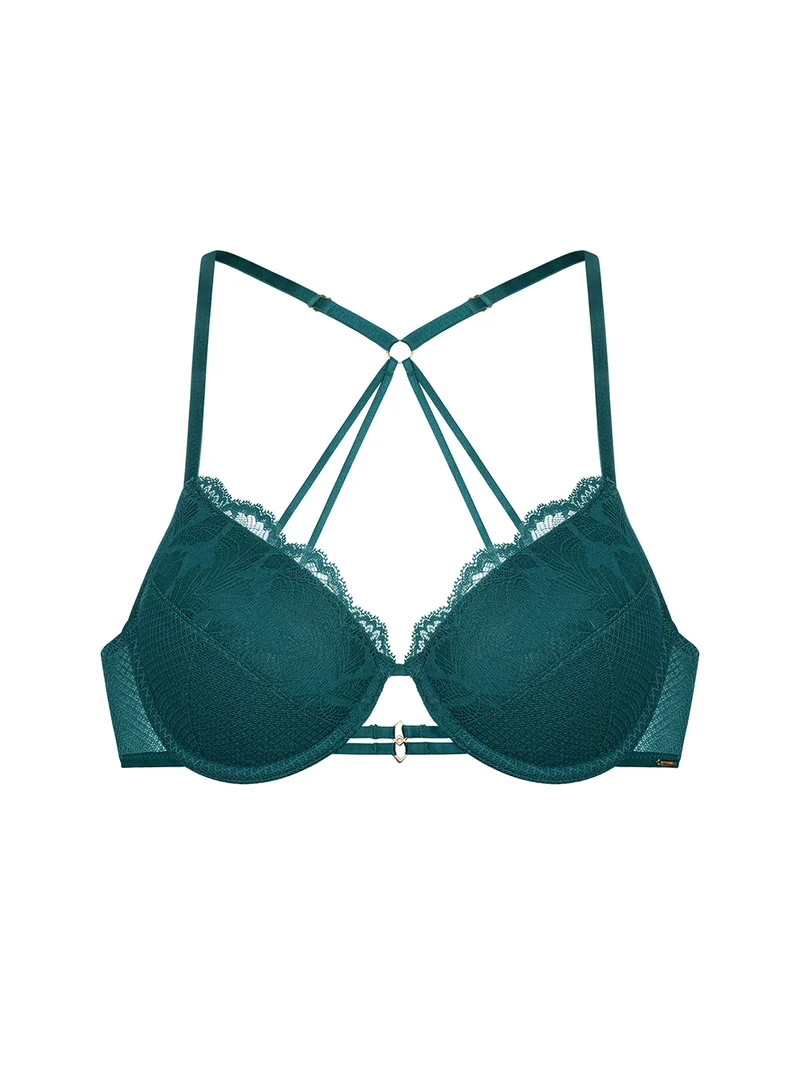 دورينا Cross Back Plunge Neck Bra