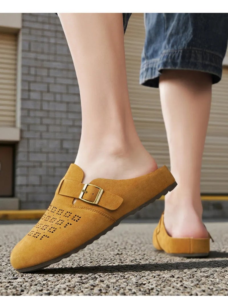 Men's Breathable Slip-On Loafers Soft Sole Anti-Slip Casual Business Shoes for Work, Daily Wear, Travel and Gatherings - Image 5