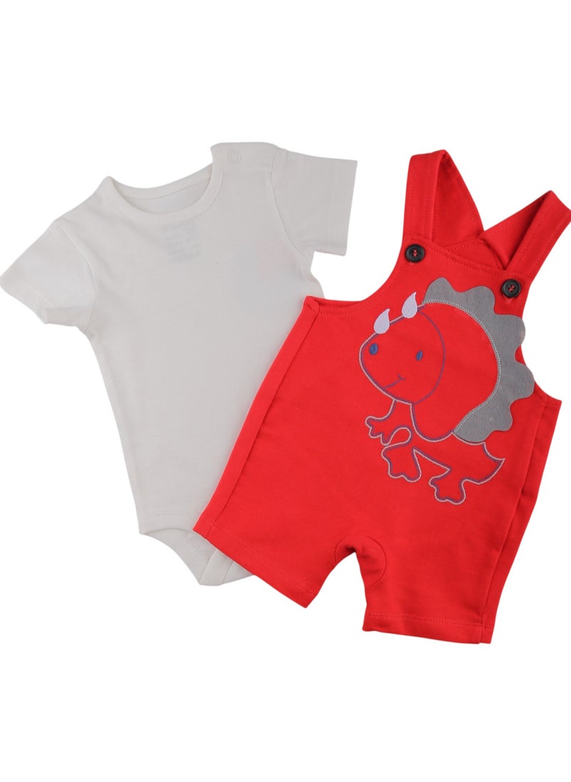 El Sayaad Baby Boy Summer Romper Set 